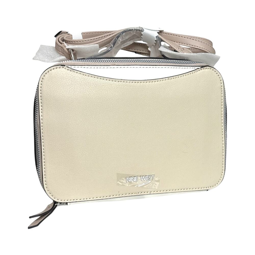 Nine West Nadette Mini Crossbody Cream NWT